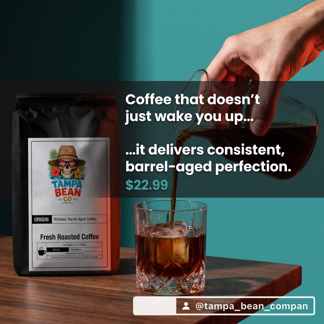 Why Whiskey Barrel Blend Tastes Best as a Pour Over